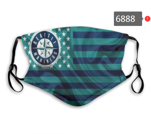 2020 MLB Seattle Mariners Dust mask with filter